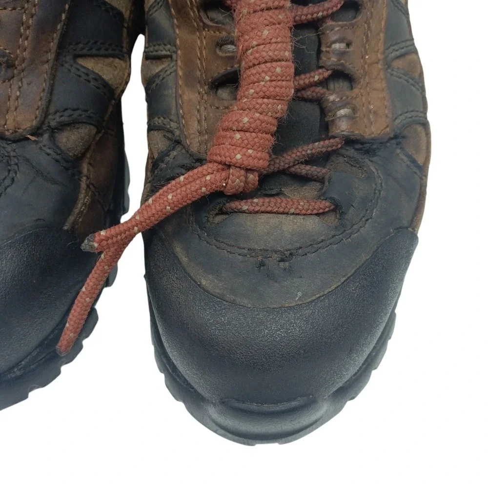 TIMBERLAND Hyperion #90646 Work‎ Boots 7W Alloy Toe Vibram Sole PRE-OWNED